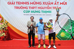 Giải Tennis mừng Xuân Ất Mùi trường THPT Nguyễn Trân – Cúp Hưng Thịnh