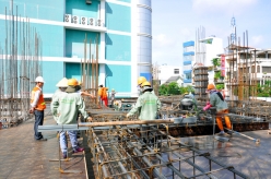 “Chương trình tập huấn nghiệp vụ kỹ thuật an toàn lao động năm 2013” cho toàn thể công nhân tại công trường 91 Phạm Văn Hai và 27 Trường Chinh.