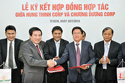 Hung Thinh Corp và Chương Dương Corp hợp tác đầu tư dự án