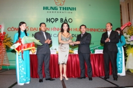 MC Nguyễn Cao Kỳ Duyên là đại diện hình ảnh cho Hưng Thịnh Corporation