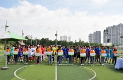 Chính thức khởi tranh Giải bóng đá truyền thống cúp Hung Thinh Land mở rộng lần IV – 2016