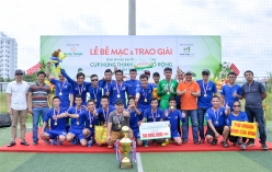Sàn Phú Nhuận giành cúp vô địch “Giải bóng đá truyền thống cúp Hung Thinh Land mở rộng lần IV – 2016”