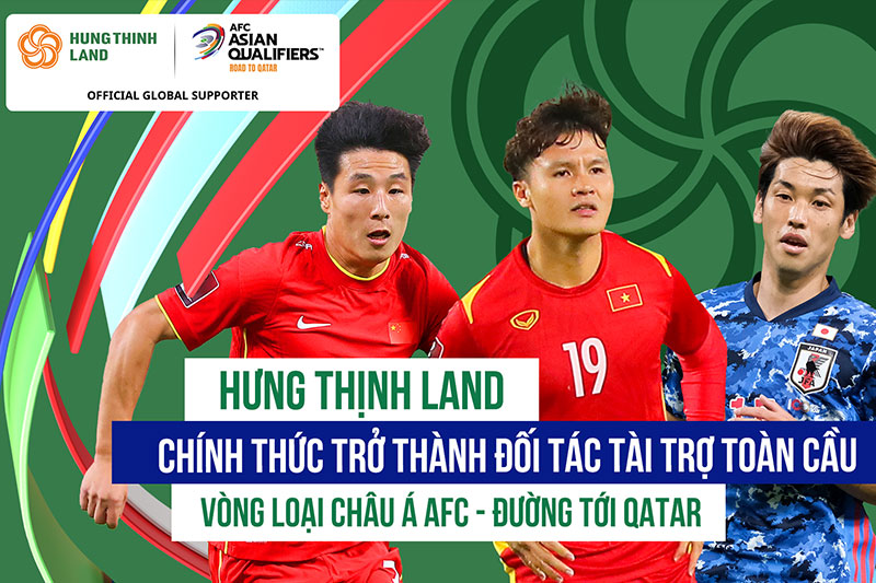 HUNG THINH LANDは2022ワールドカップカタール アジア3次予選のグローバルスポンサーパートナーになりました