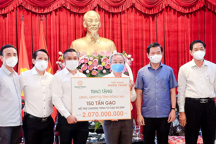 HUNG THINH CORPORATION CONTINUES TO CARRY OUT MANY MEANINGFUL WELFARE PROGRAMS FOR PEOPLE IN THE PROVINCES